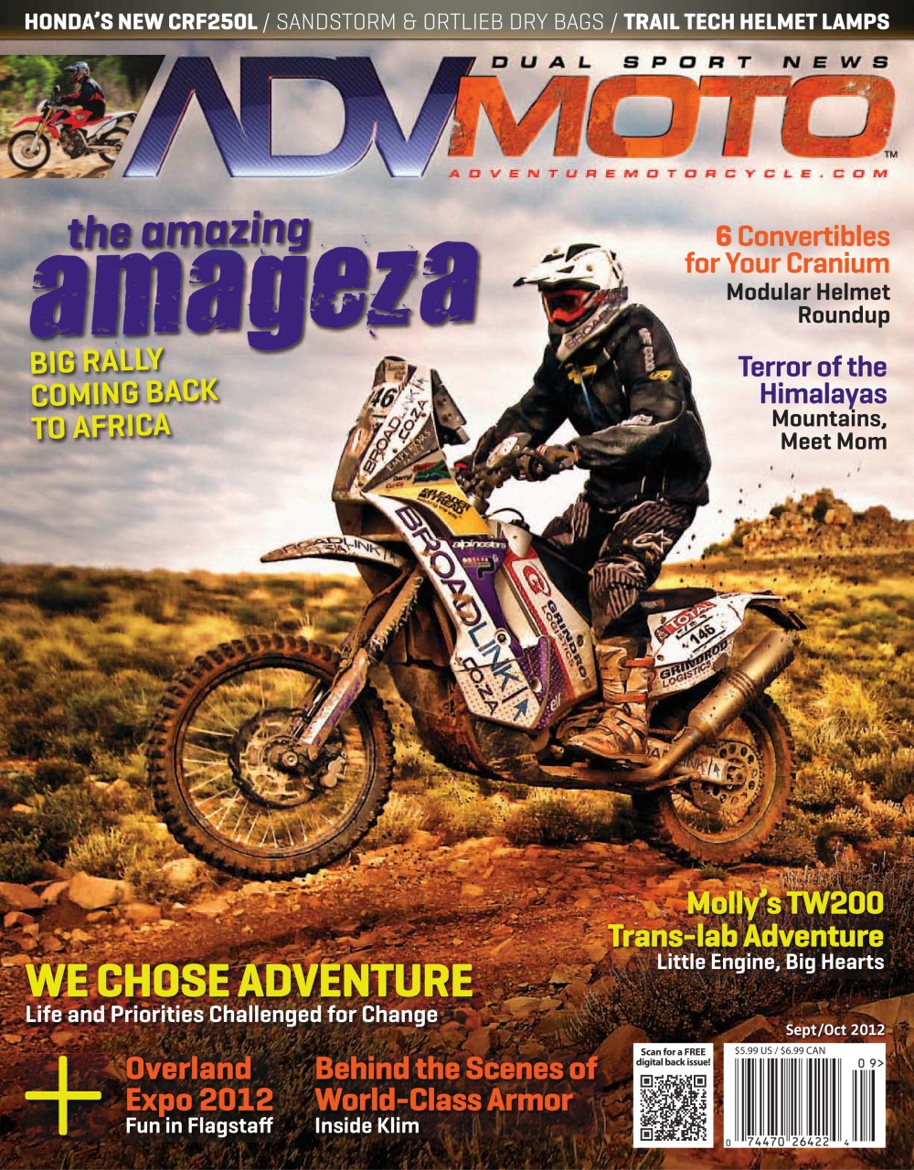Adventure Motorcycle Preview Pages