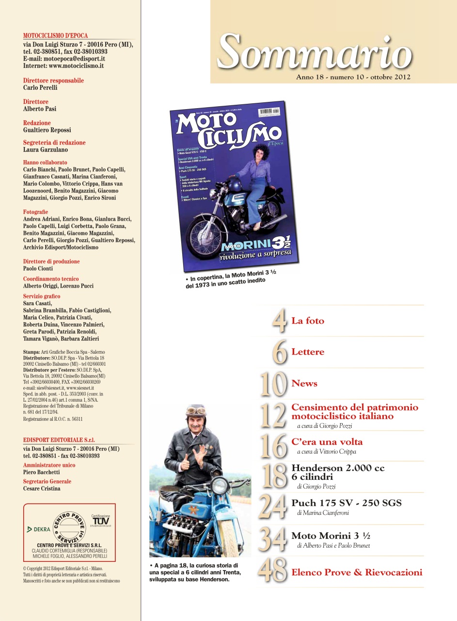 Motociclismo d'Epoca Preview Pages