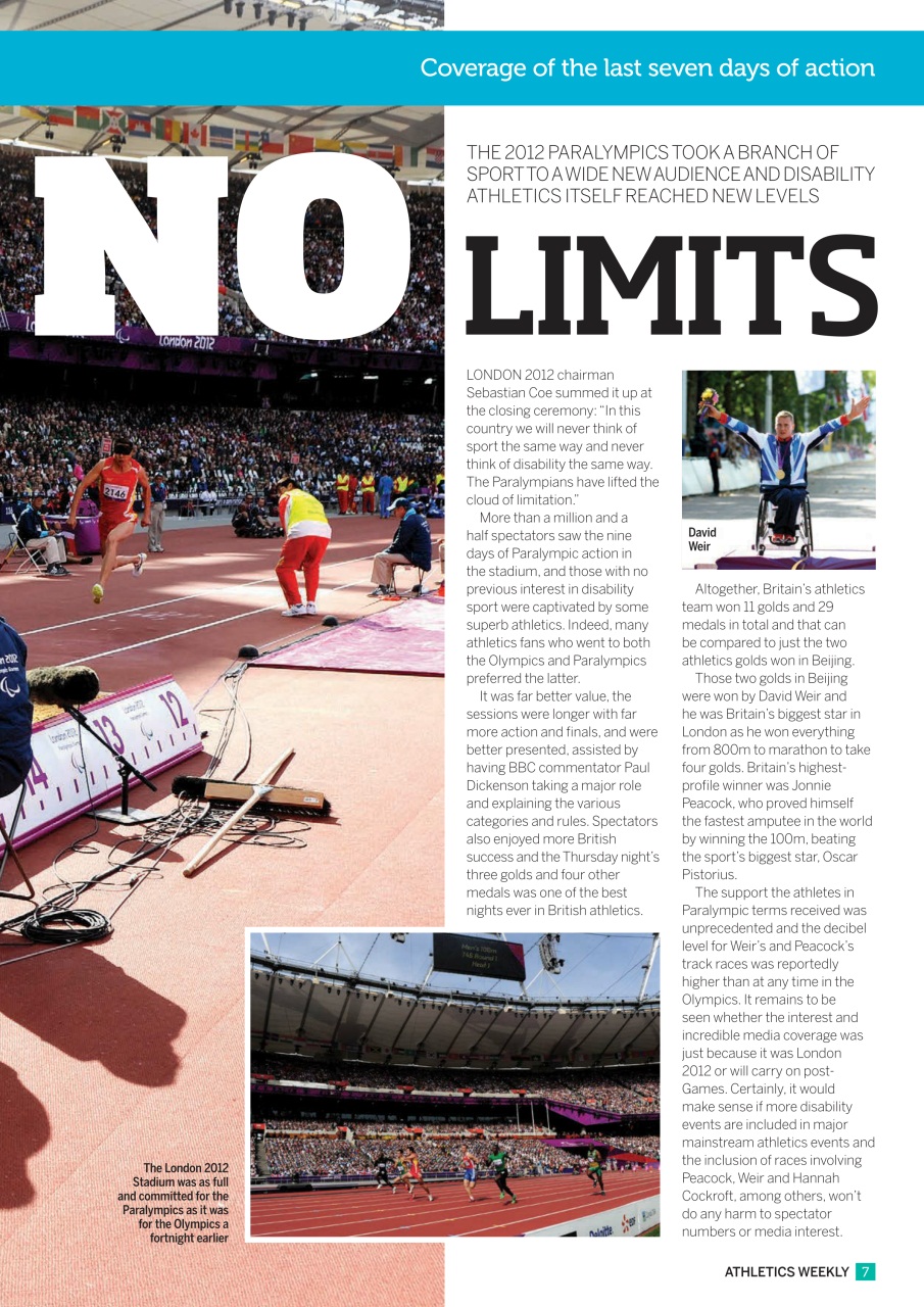 AW – Athletics Weekly Magazine Preview Pages