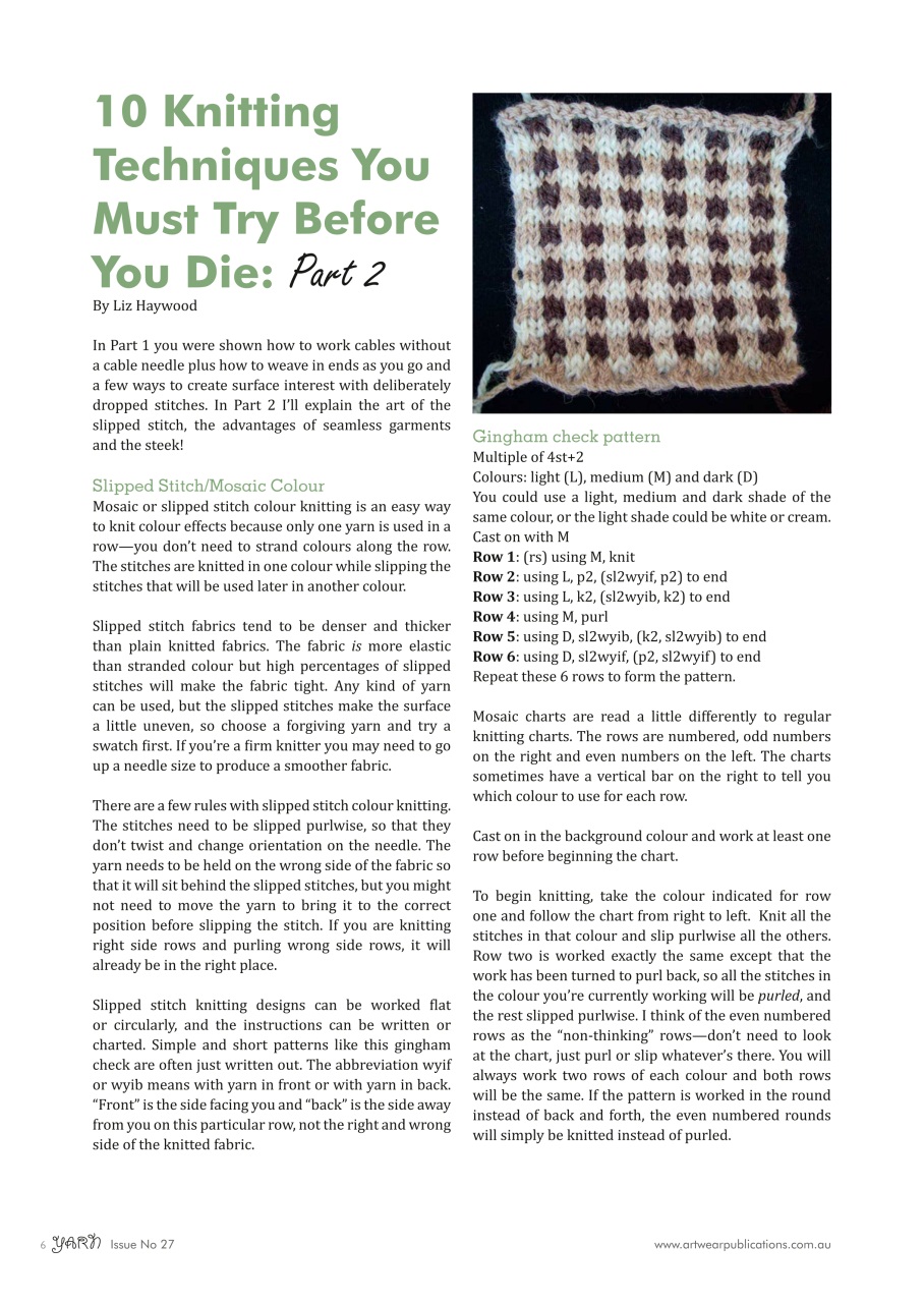 Yarn Preview Pages