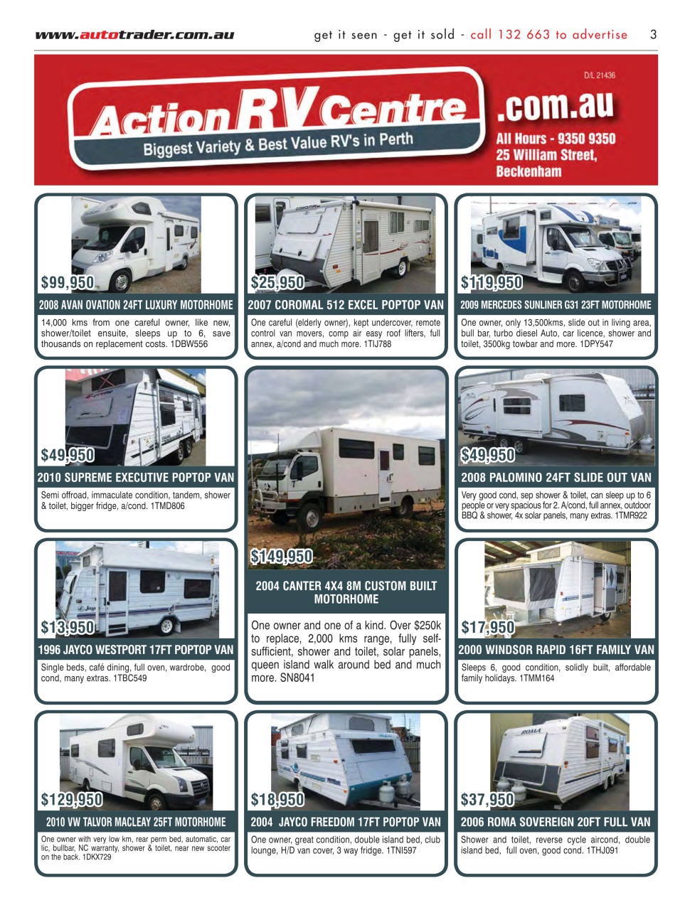 AutoTrader Preview Pages