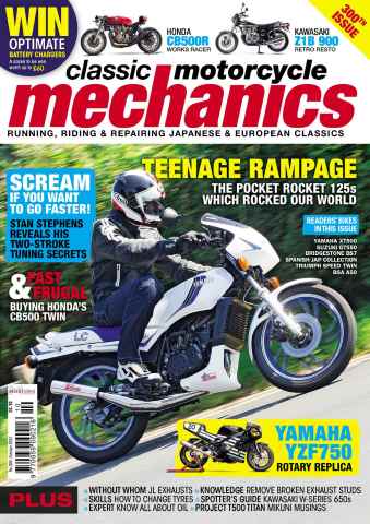 Classic Motorcycle Mechanics issue October 2012