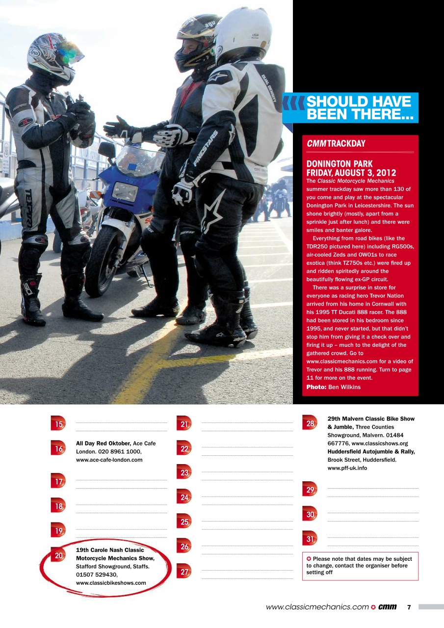 Classic Motorcycle Mechanics Preview Pages