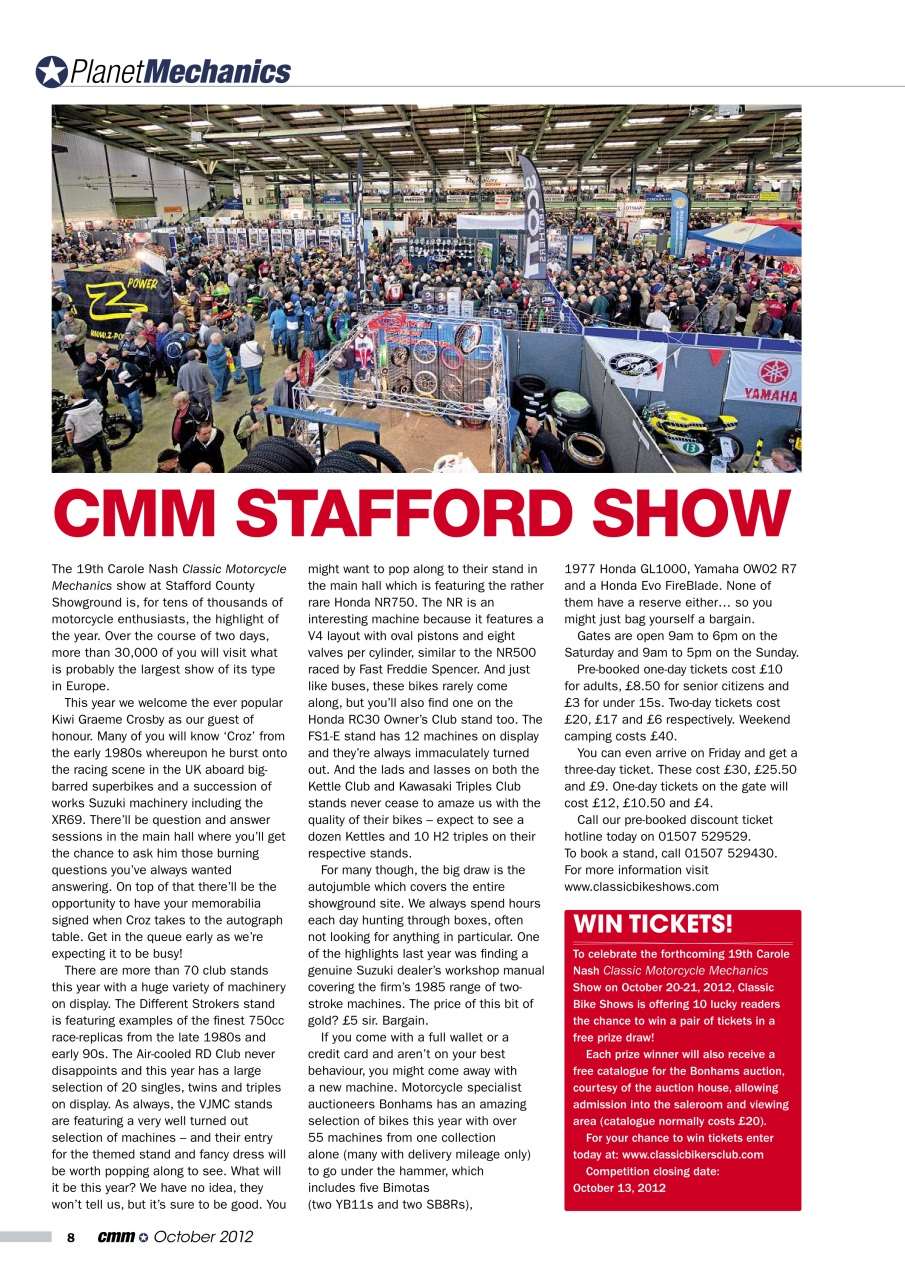 Classic Motorcycle Mechanics Preview Pages