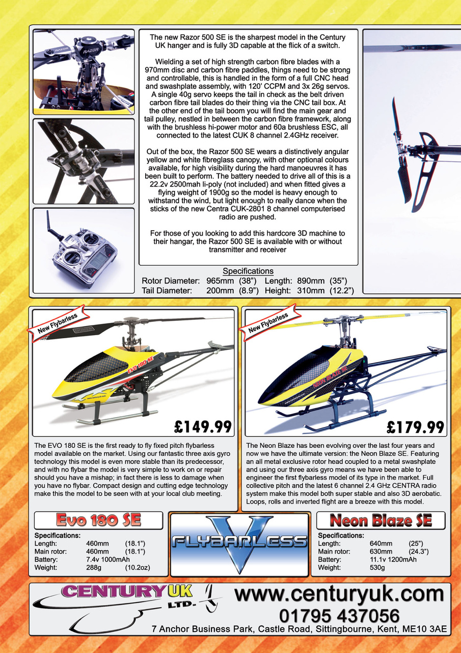Radio Control Rotor World Preview Pages