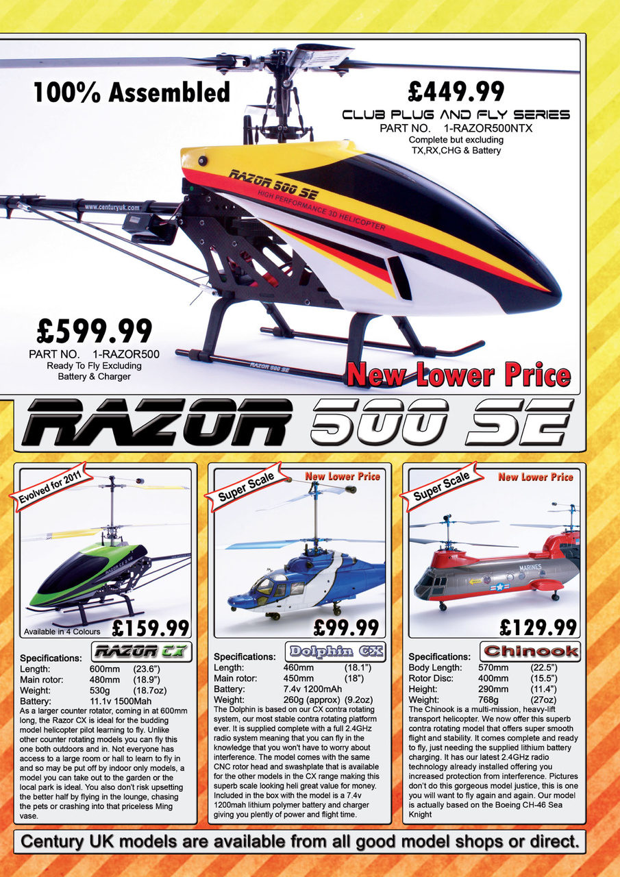 Radio Control Rotor World Preview Pages