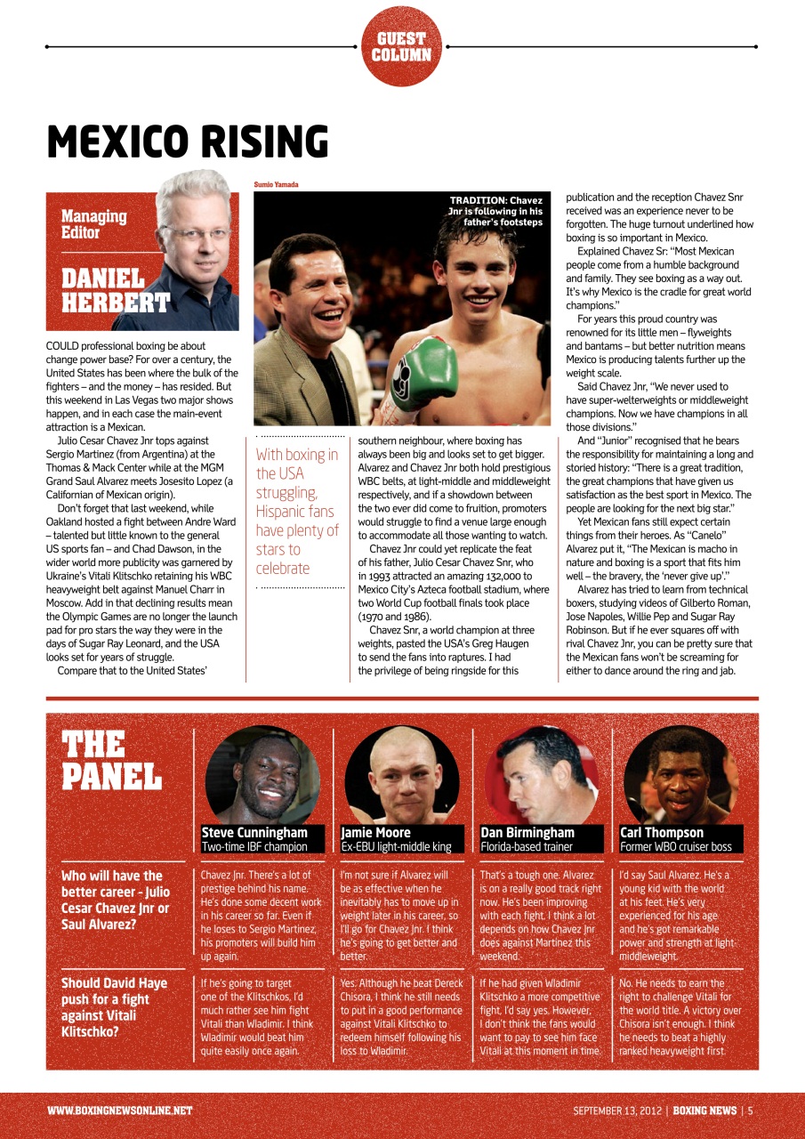 Boxing News Preview Pages