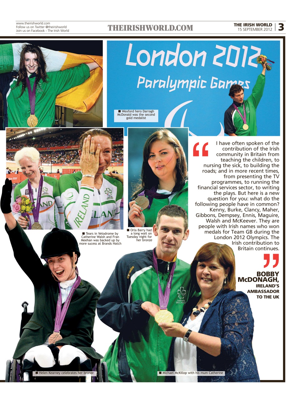 Irish World Preview Pages