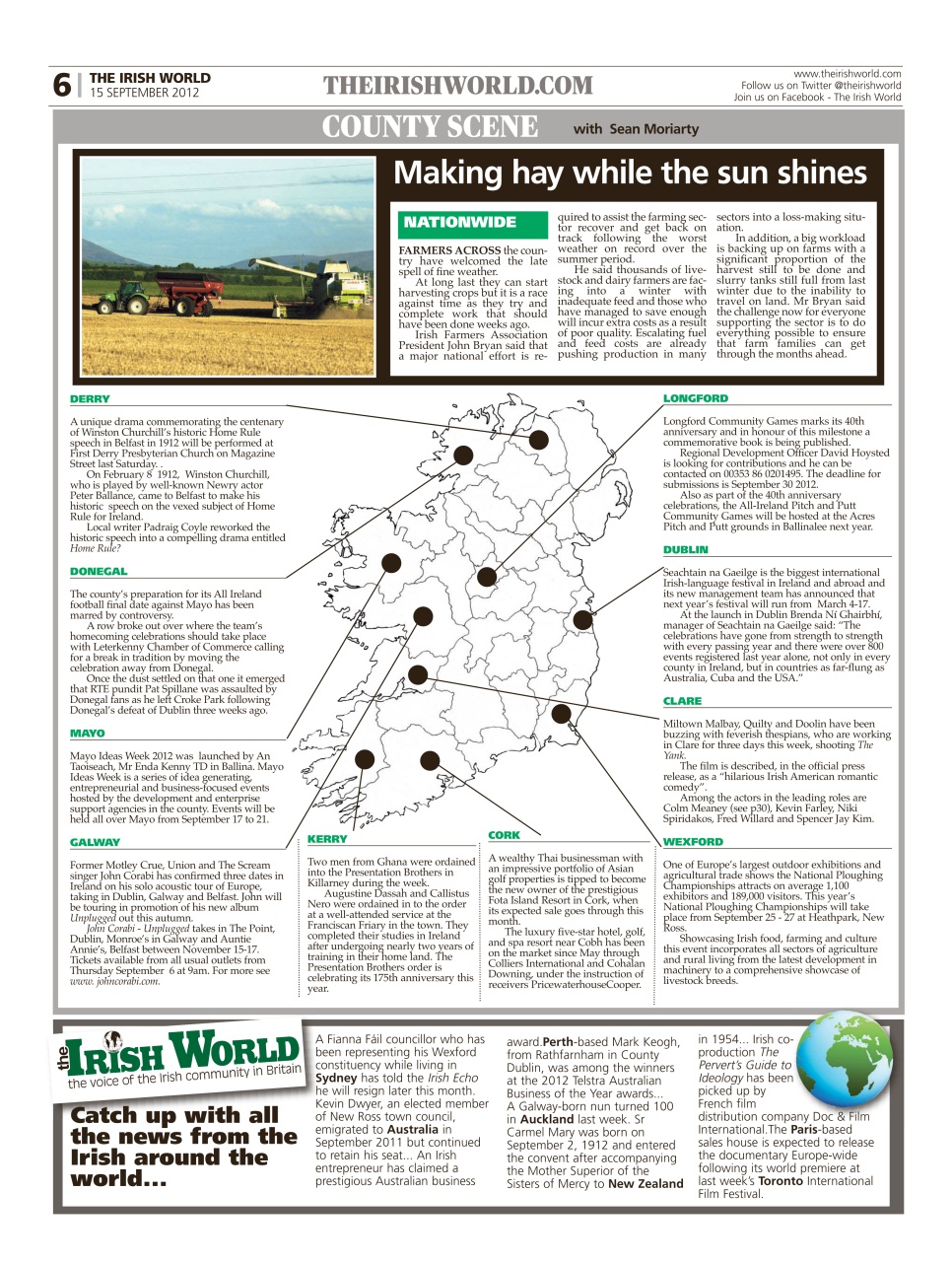 Irish World Preview Pages