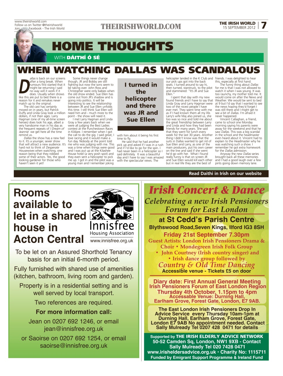 Irish World Preview Pages