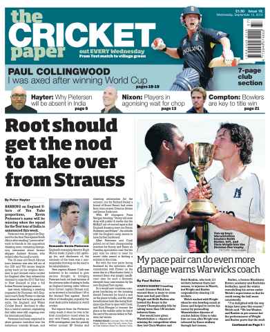 The Cricket Paper issue 12th September 2012
