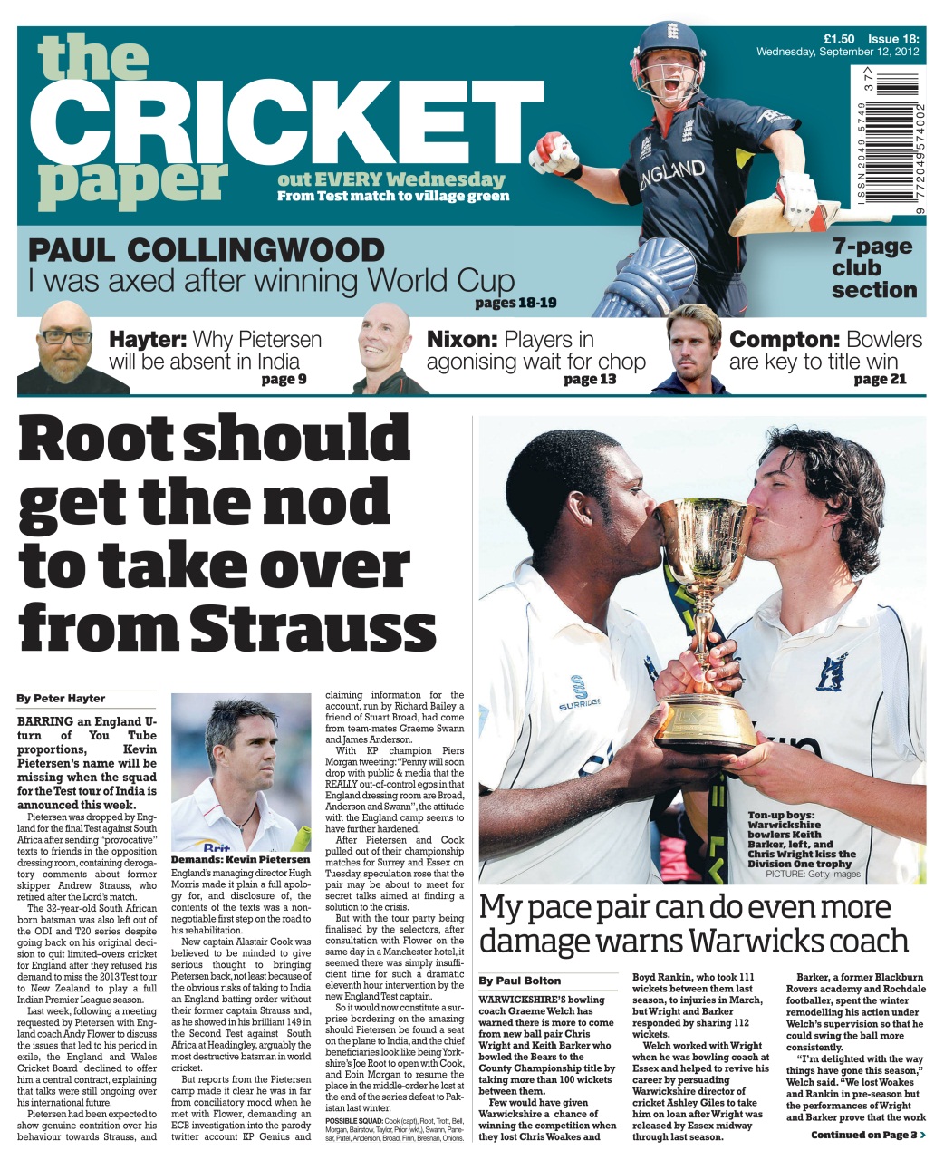 The Cricket Paper Preview Pages
