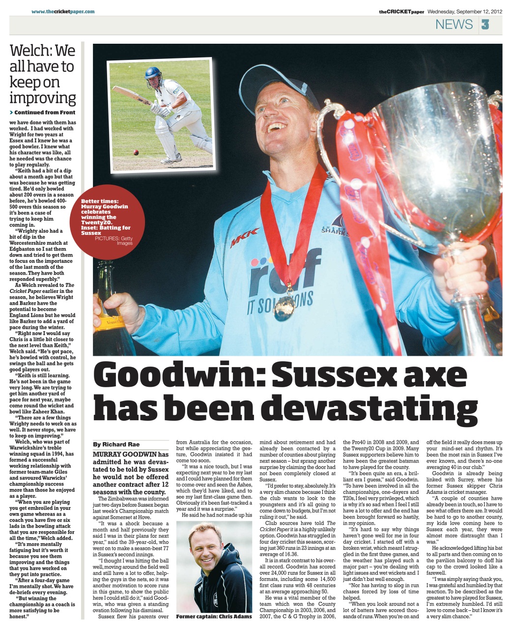 The Cricket Paper Preview Pages