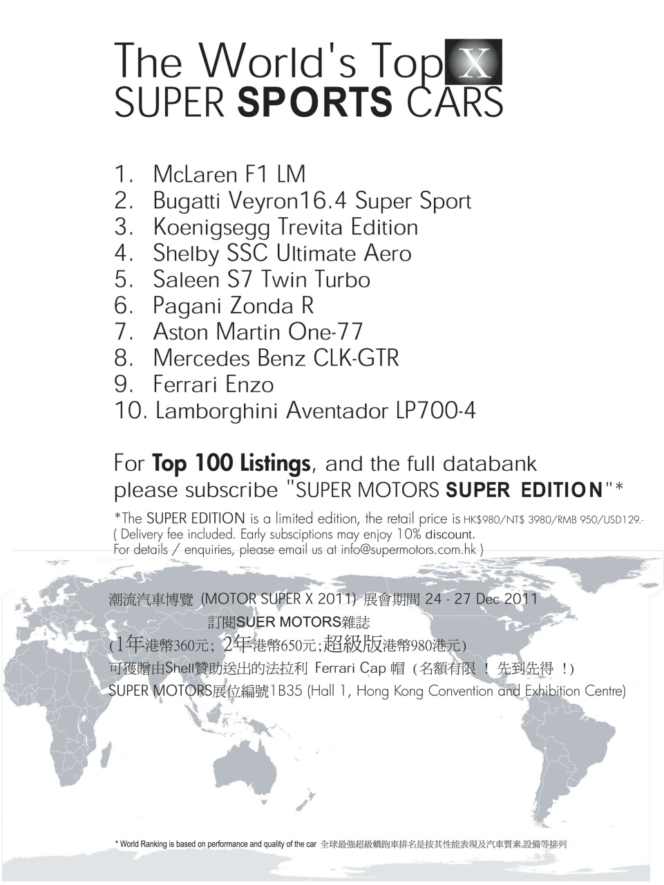 SUPER MOTORS Preview Pages