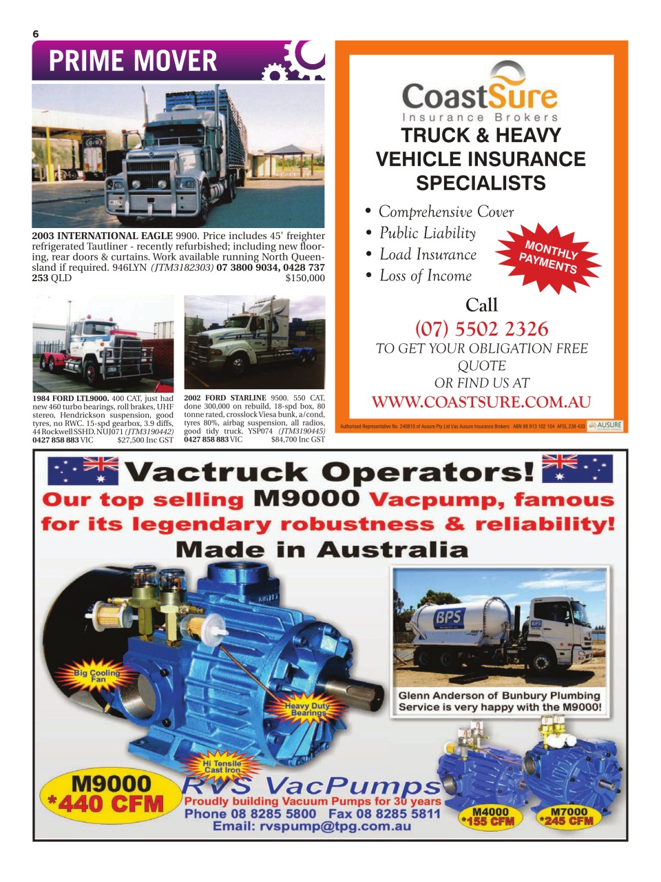 JUST TRUCKS Preview Pages