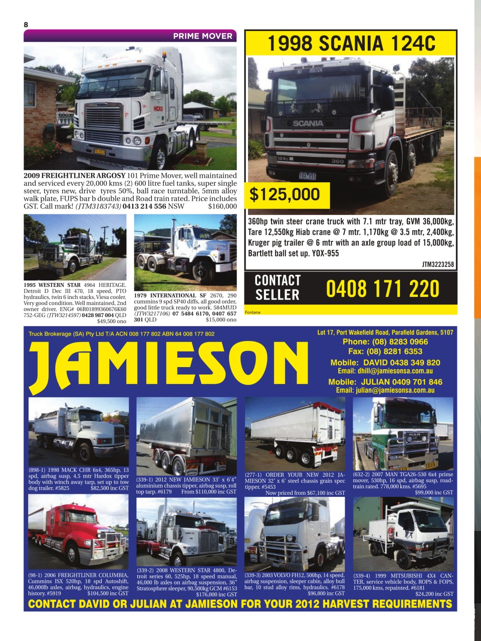 JUST TRUCKS Preview Pages