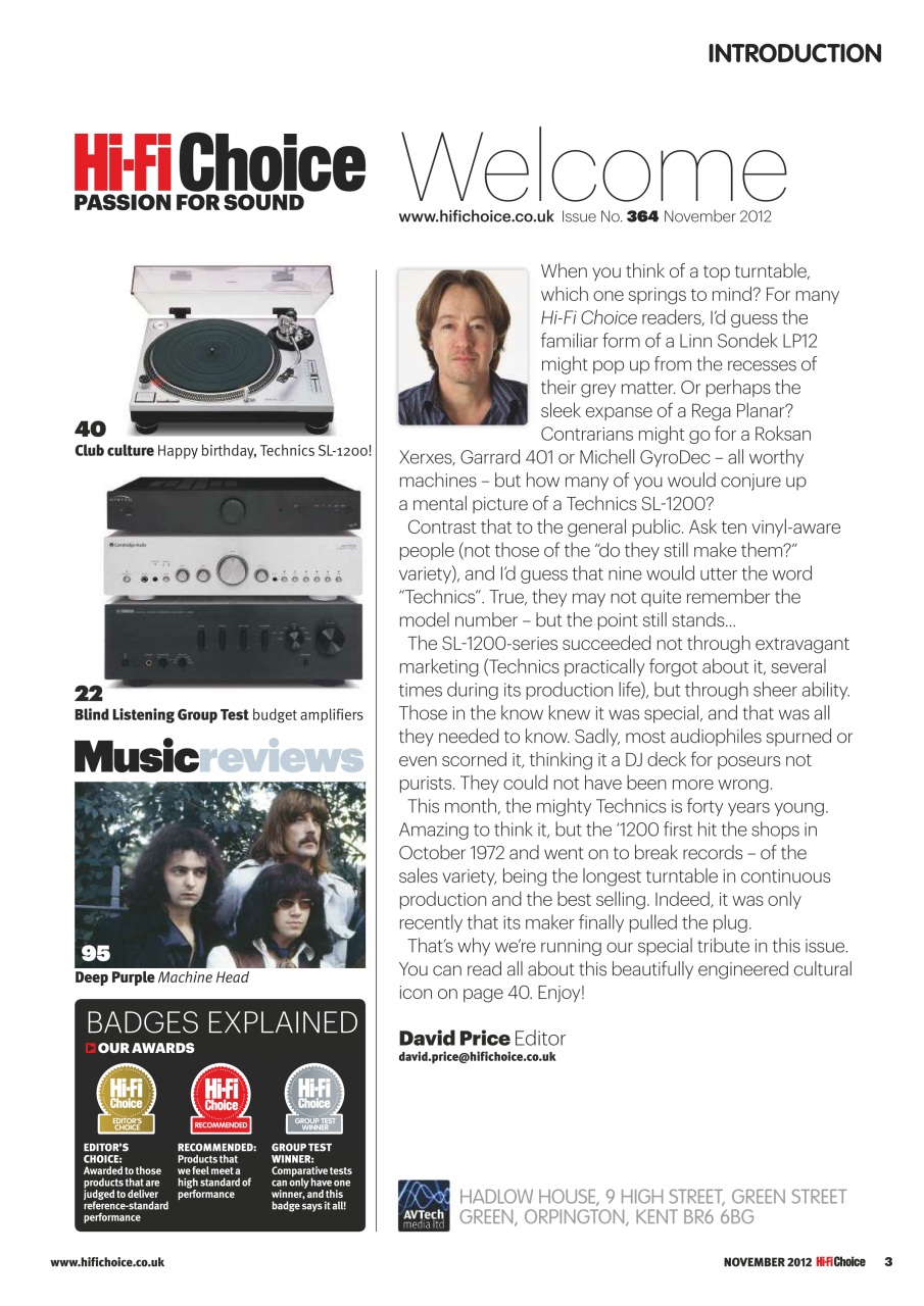 Hi-Fi Choice Preview Pages
