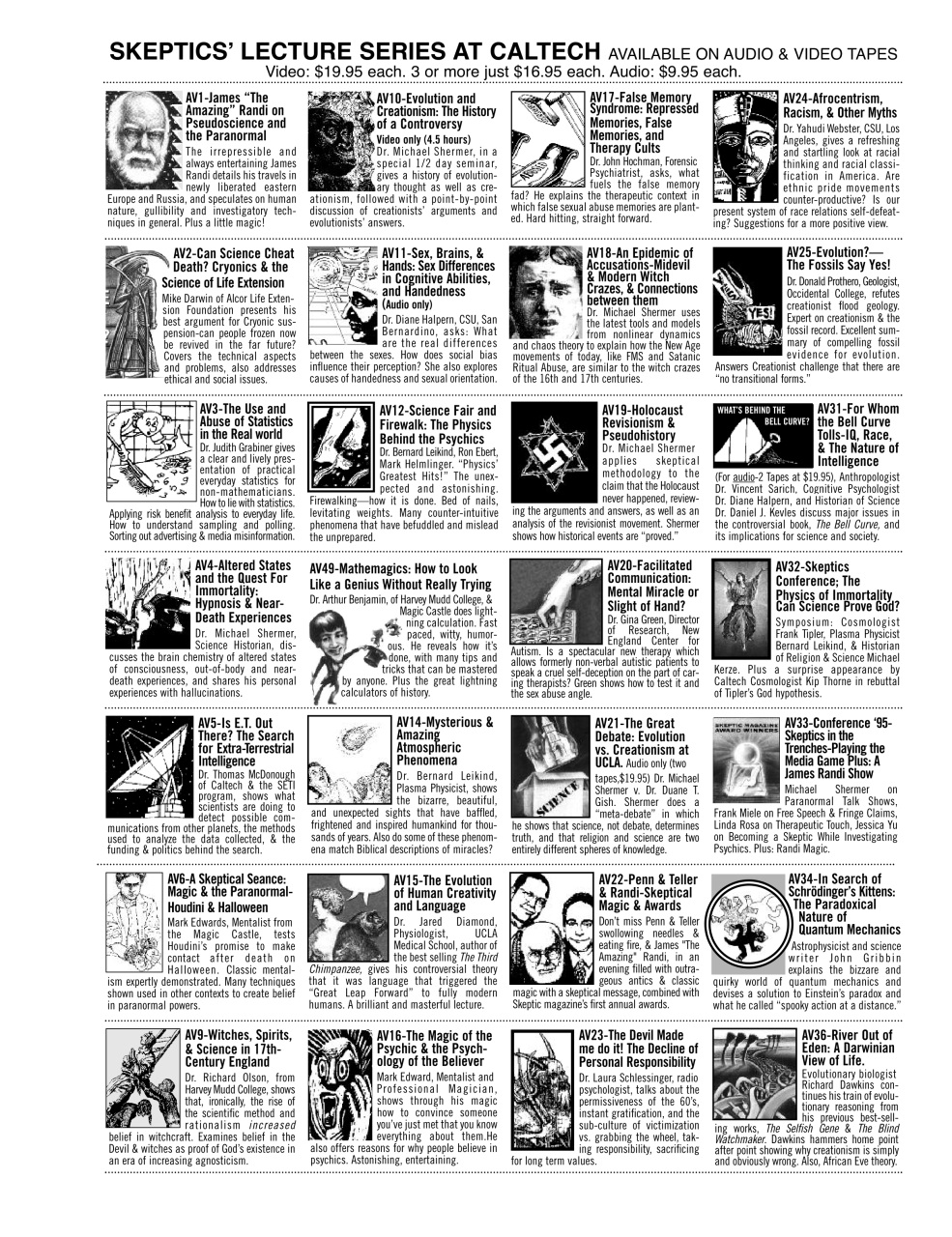 Skeptic Preview Pages