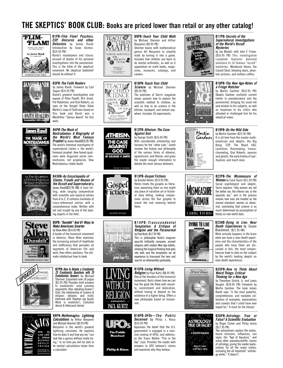 Skeptic Preview Pages