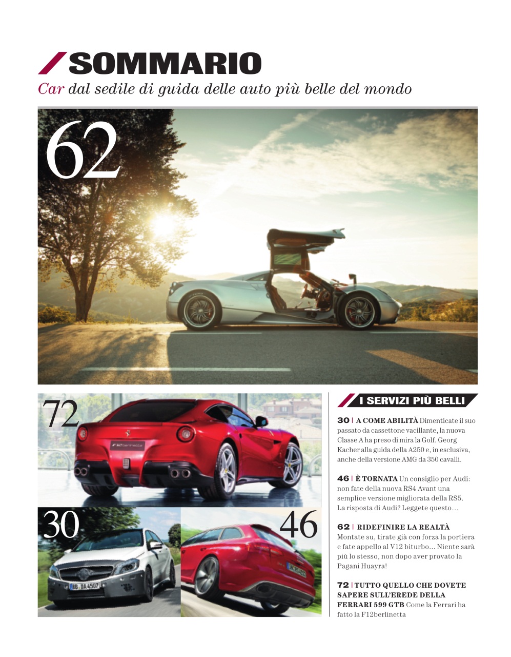 CAR magazine Italia Preview Pages