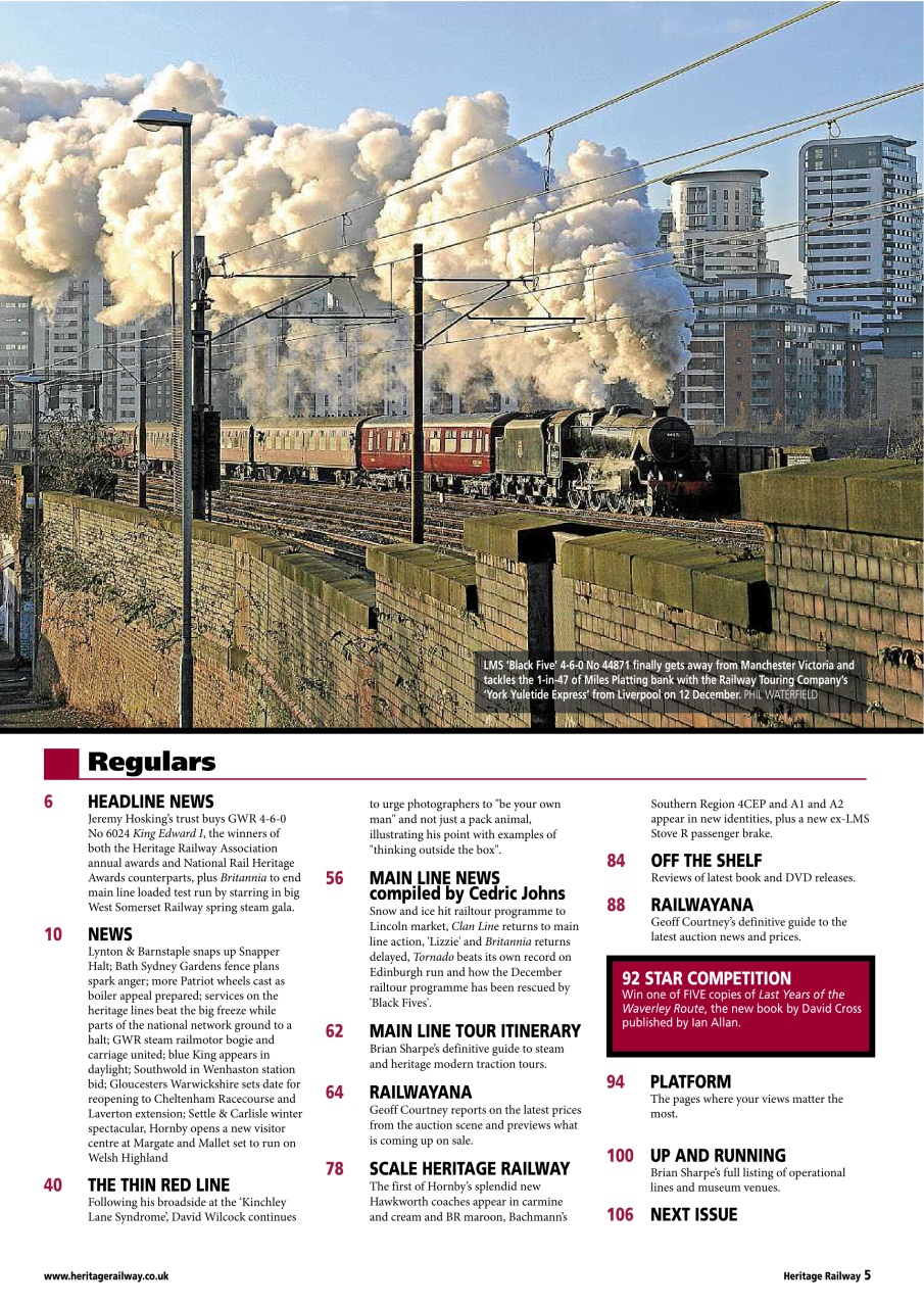 Heritage Railway Preview Pages