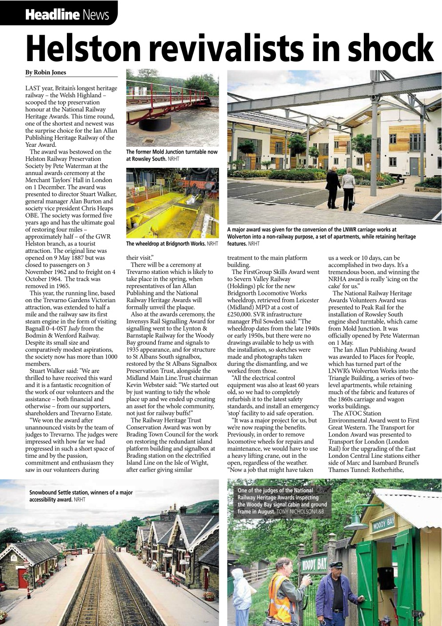 Heritage Railway Preview Pages