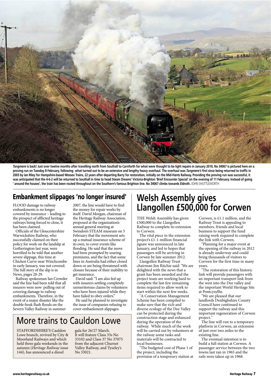 Heritage Railway Preview Pages