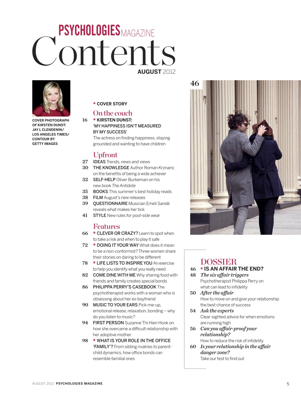 Psychologies Preview Pages