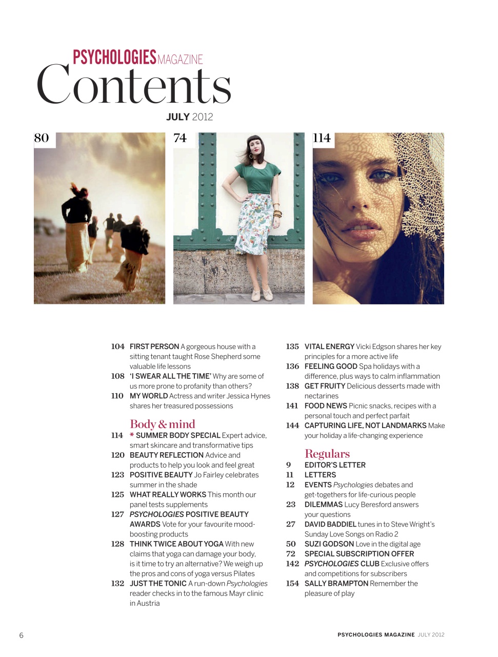 Psychologies Preview Pages