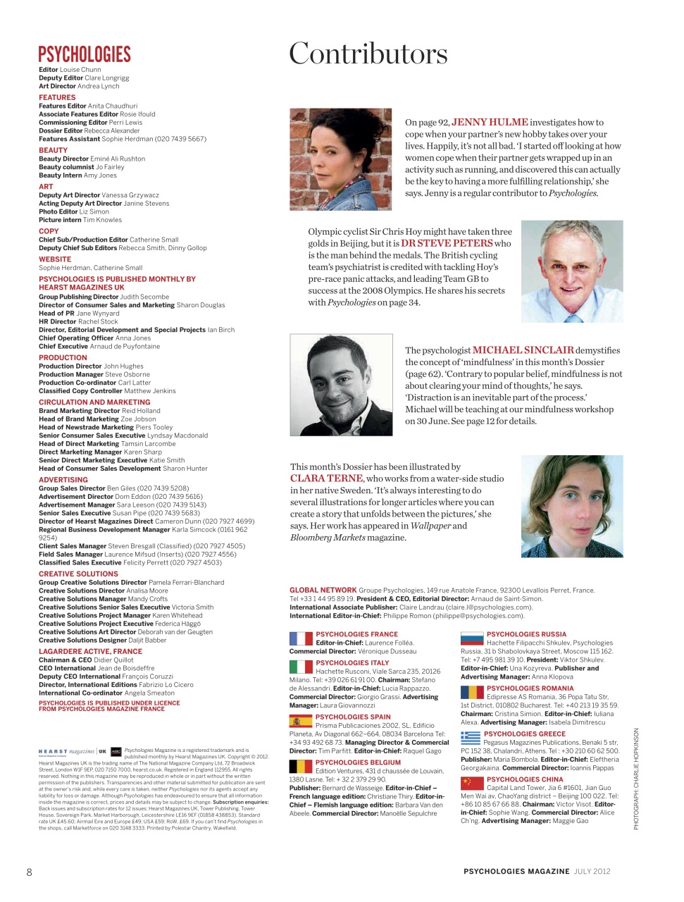 Psychologies Preview Pages