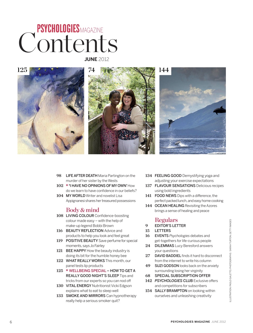 Psychologies Preview Pages