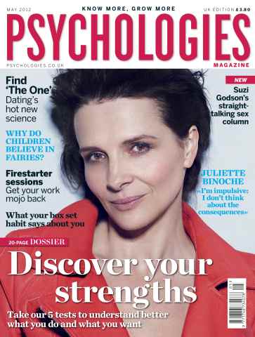 Psychologies issue No.80 Discover your strengths