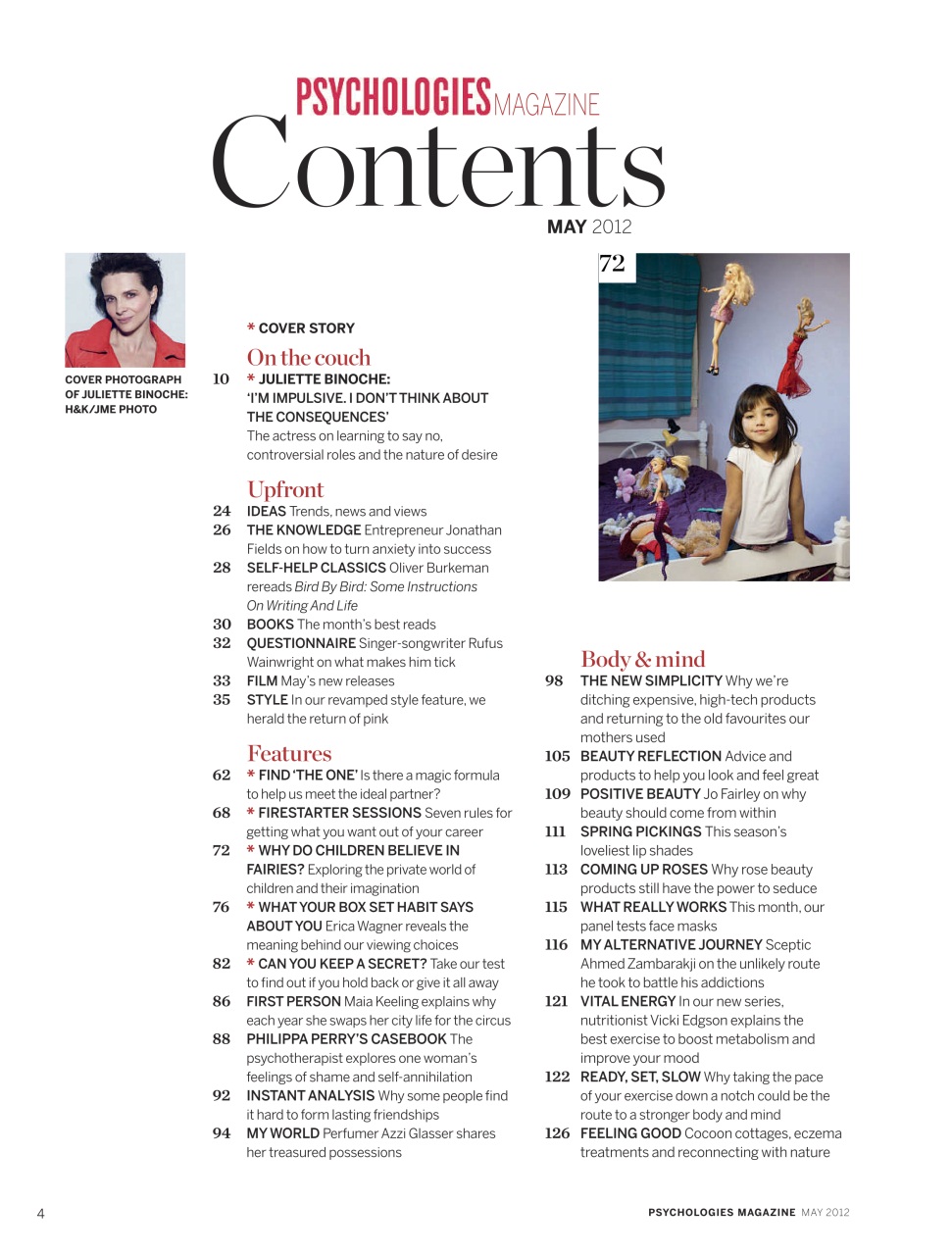 Psychologies Preview Pages