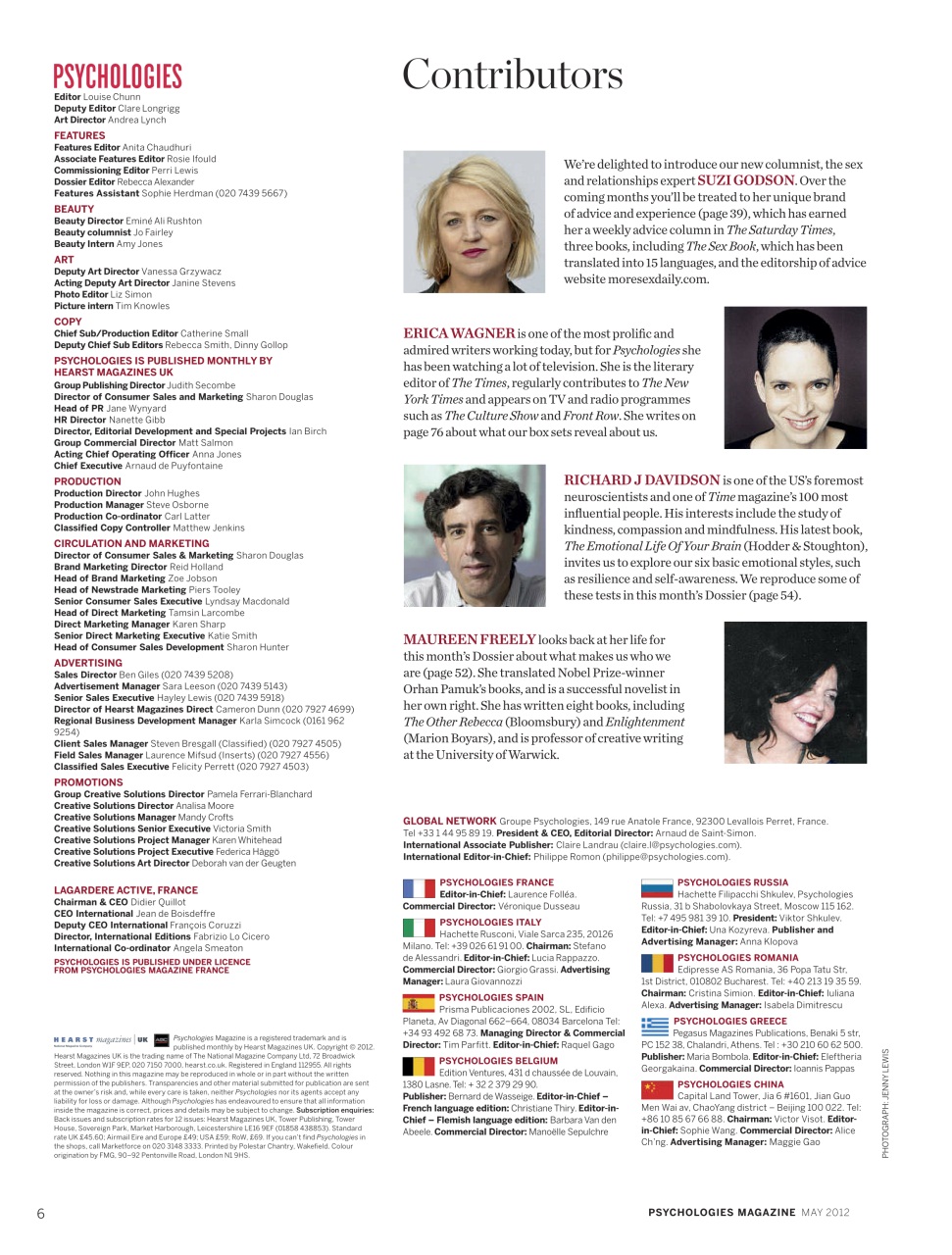 Psychologies Preview Pages