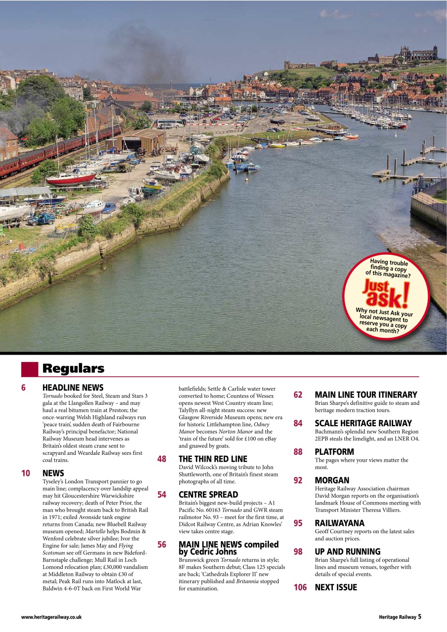 Heritage Railway Preview Pages