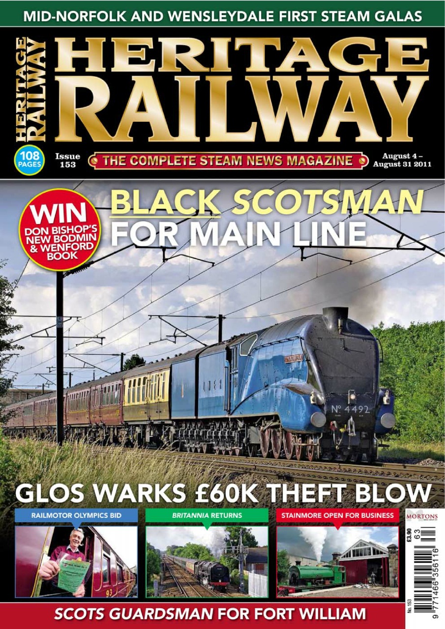 Heritage Railway Preview Pages