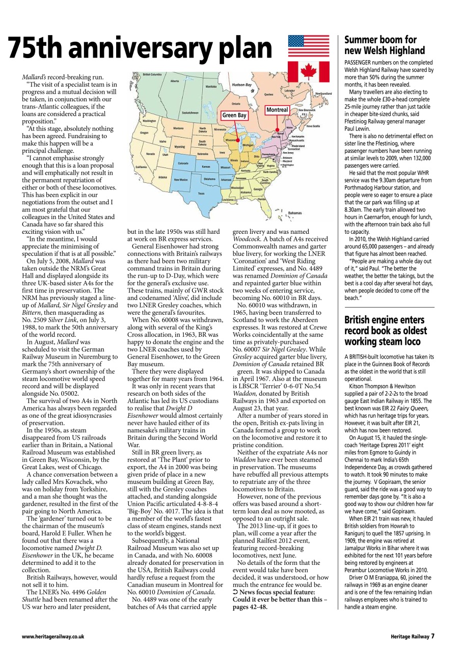 Heritage Railway Preview Pages