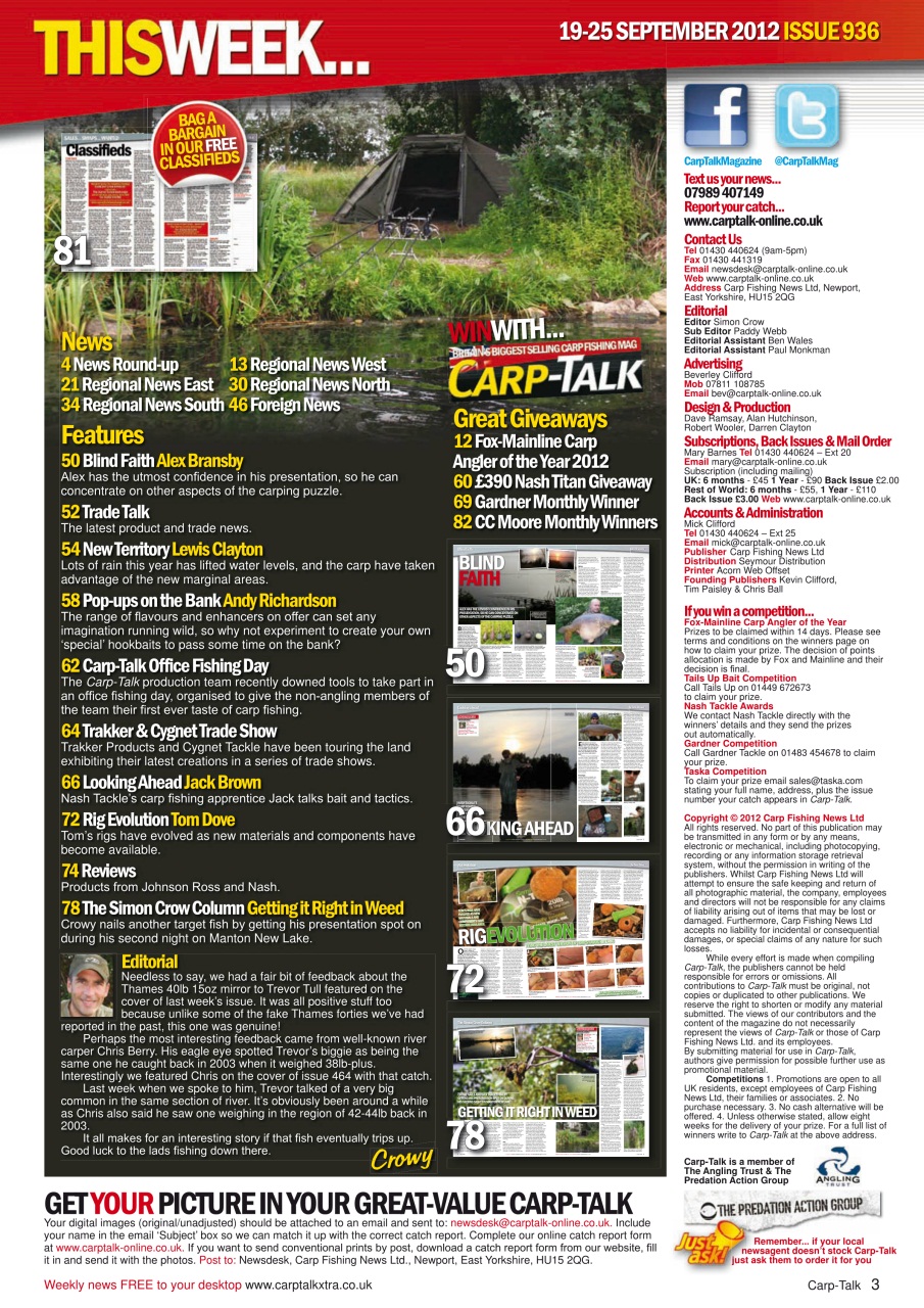 Carp-Talk Preview Pages