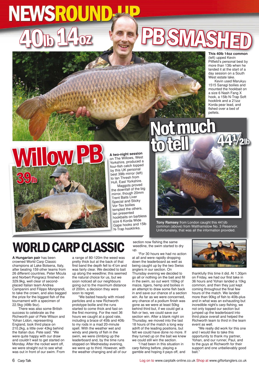 Carp-Talk Preview Pages