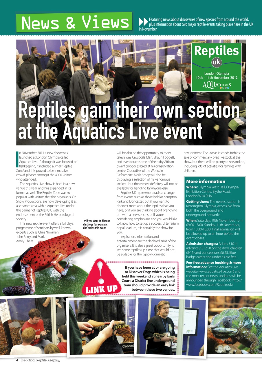 Practical Reptile Keeping Preview Pages