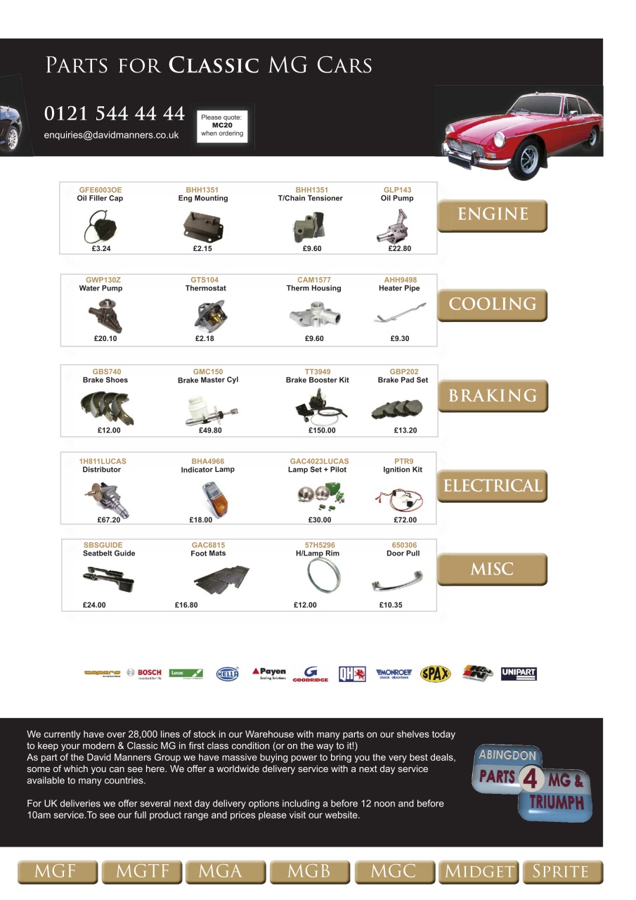 MG Enthusiast Preview Pages
