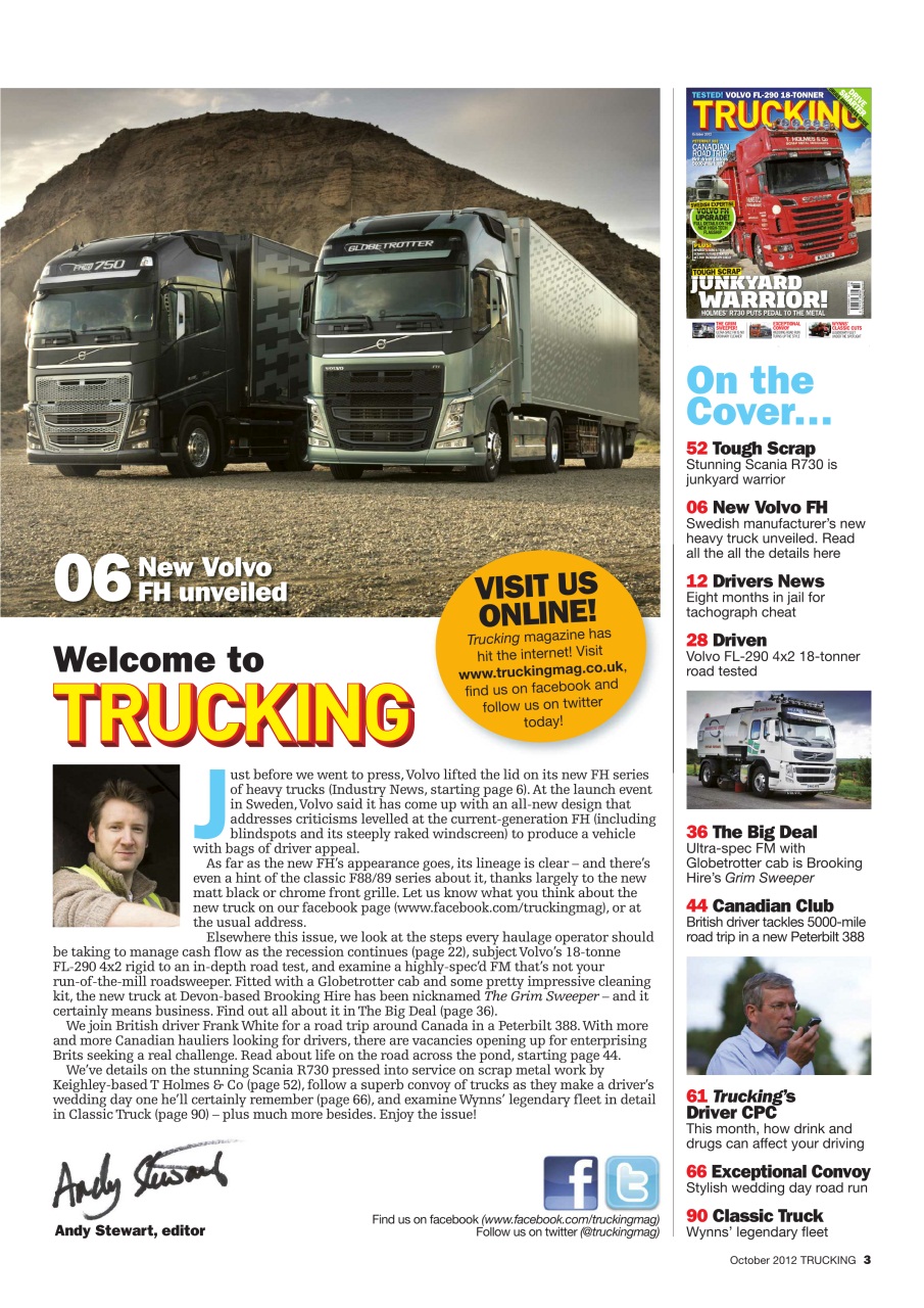 Trucking Magazine Preview Pages