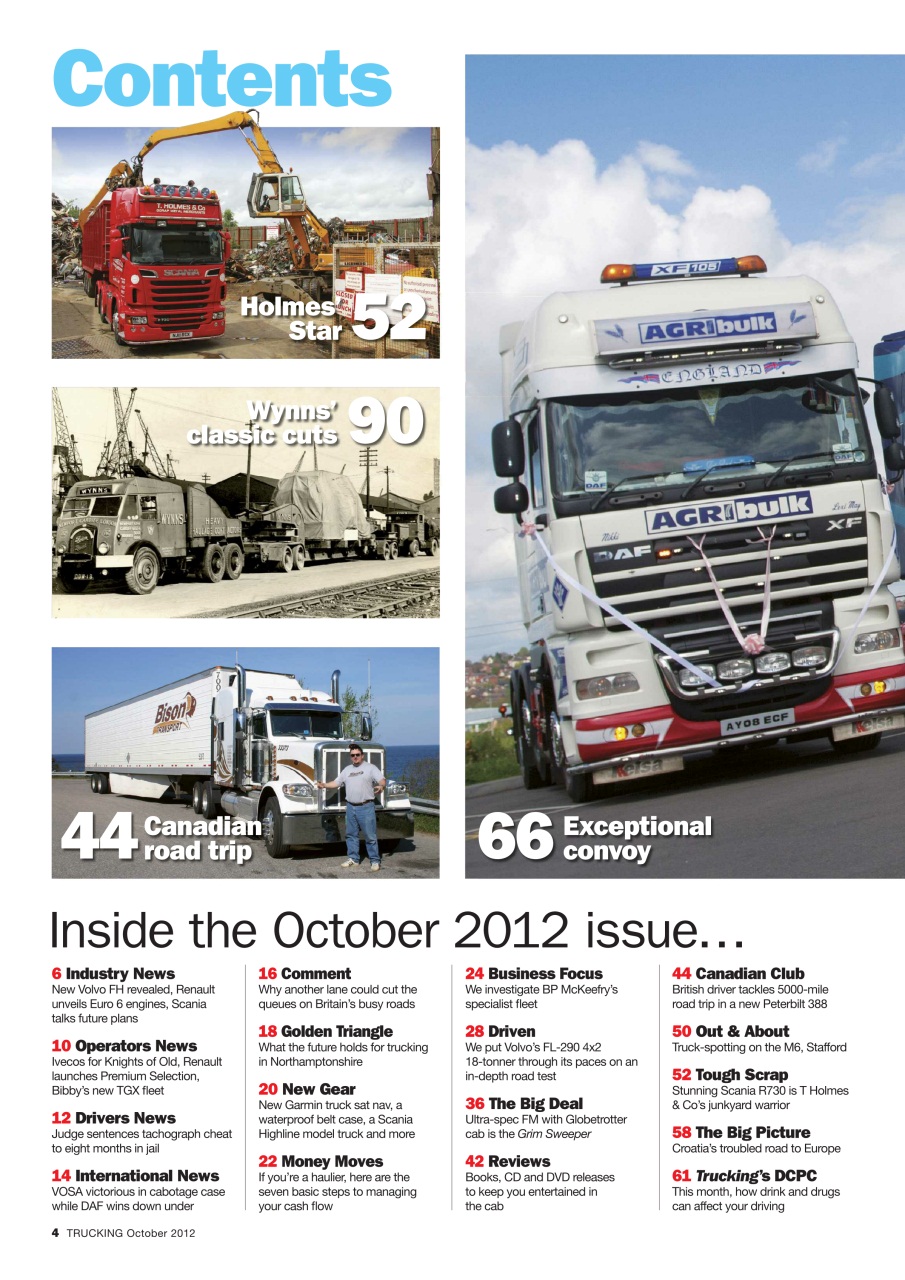 Trucking Magazine Preview Pages