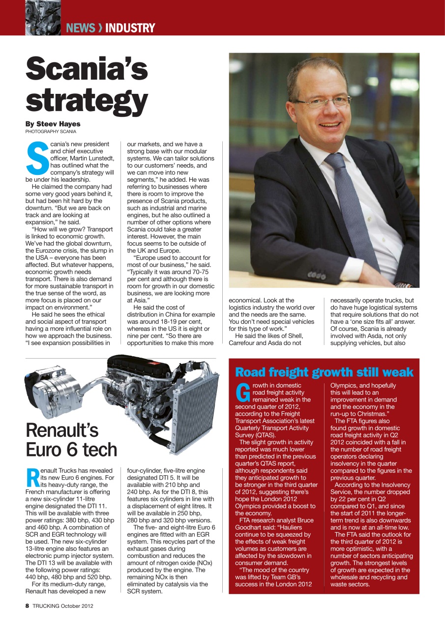 Trucking Magazine Preview Pages