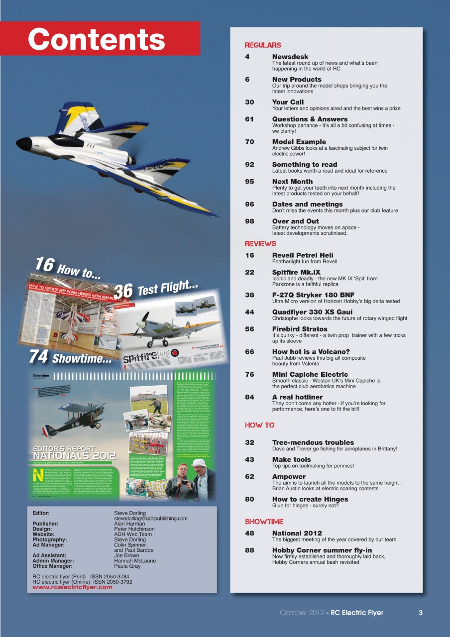 RC Electric Flyer Preview Pages