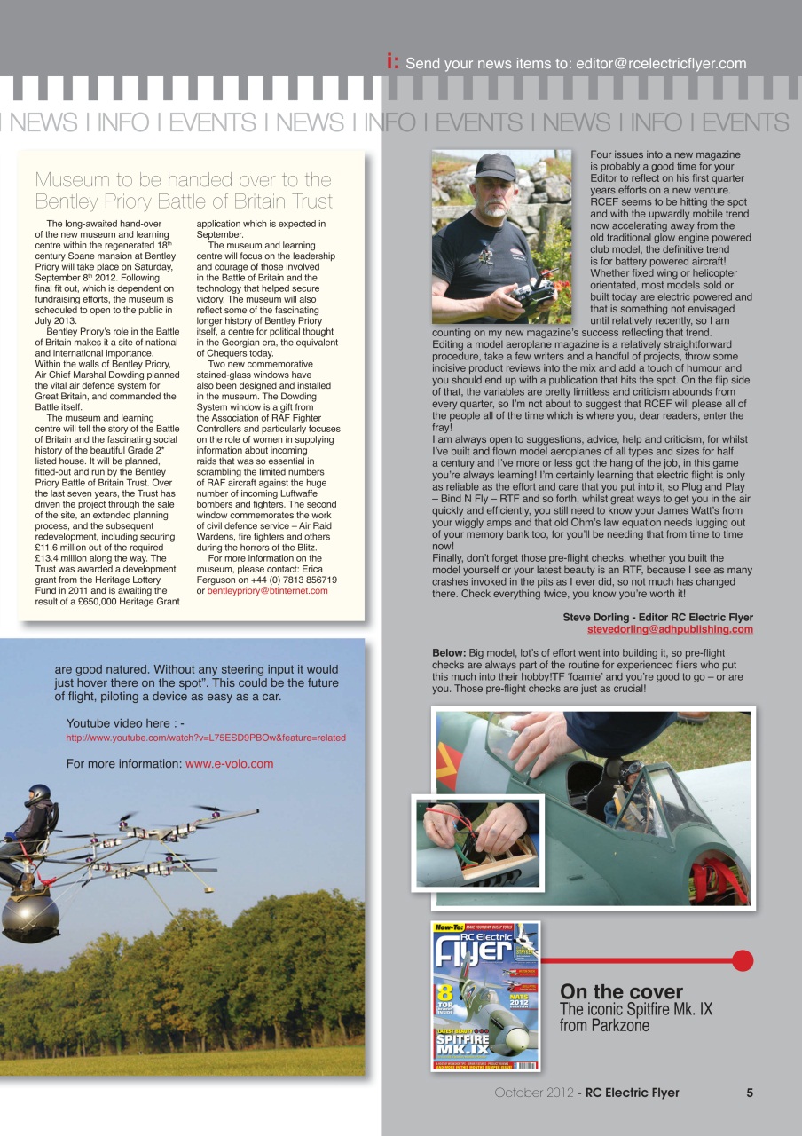 RC Electric Flyer Preview Pages