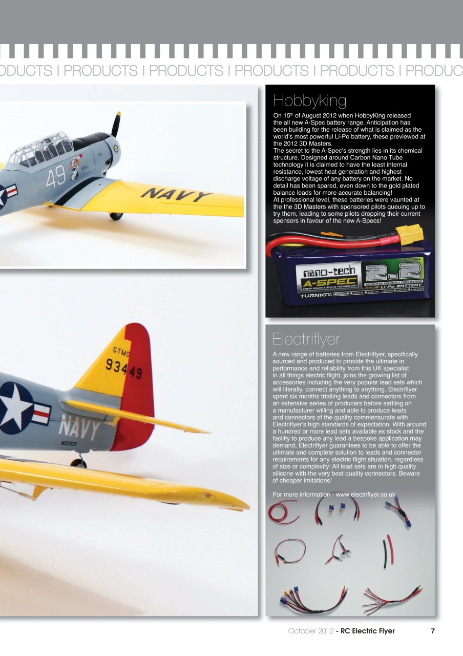 RC Electric Flyer Preview Pages