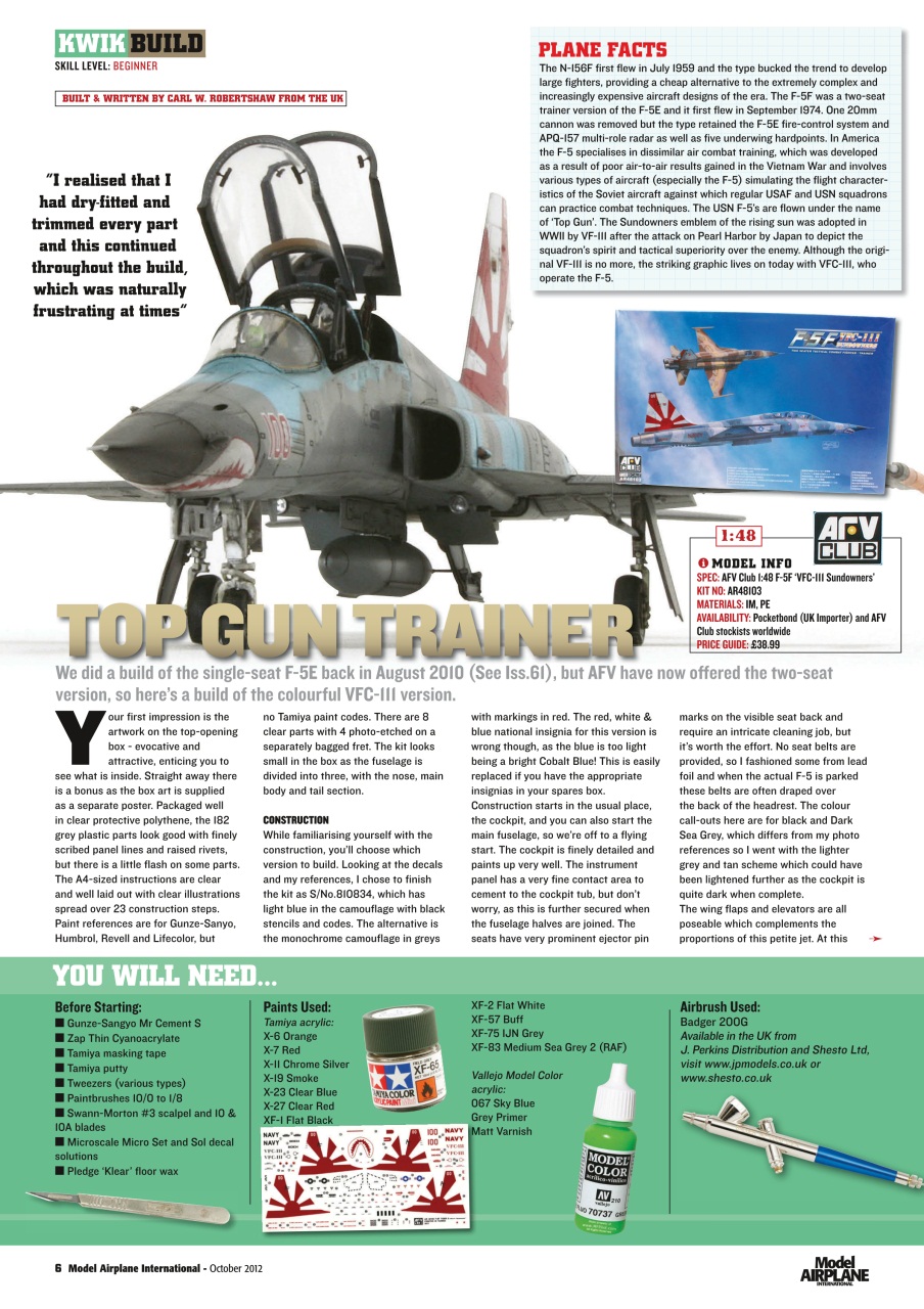 Model Airplane International Preview Pages