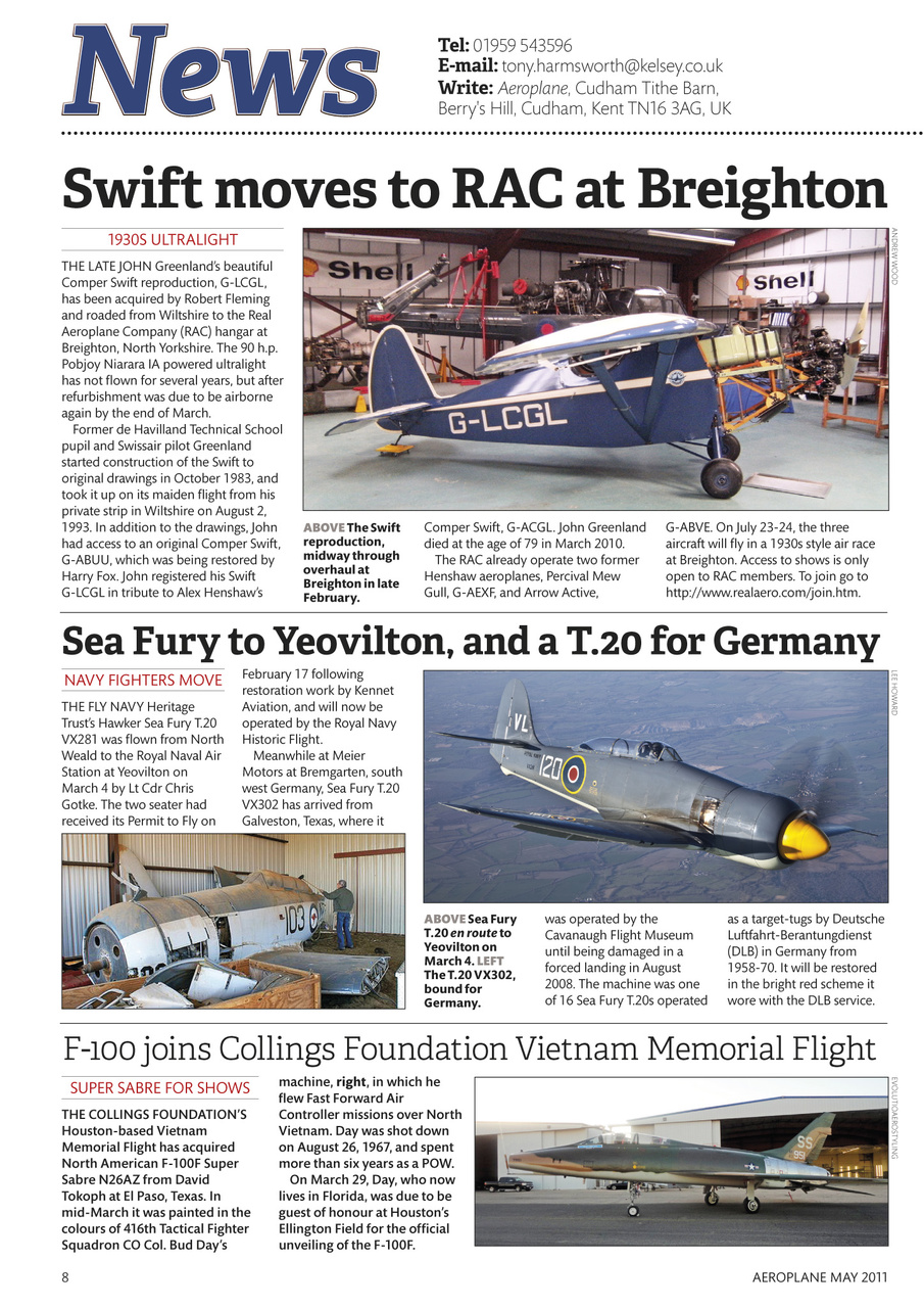 Aeroplane Preview Pages