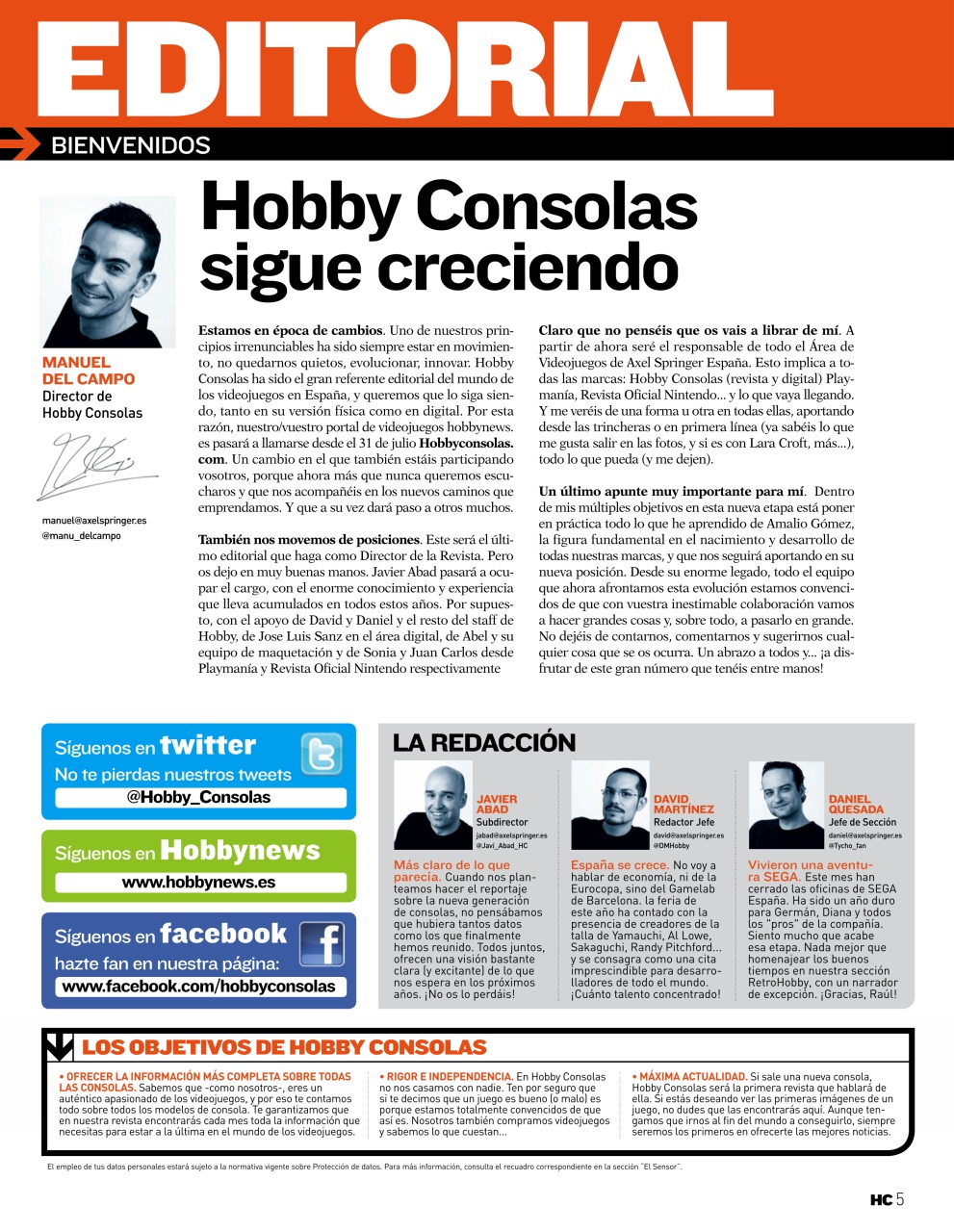 Hobby Consolas Preview Pages